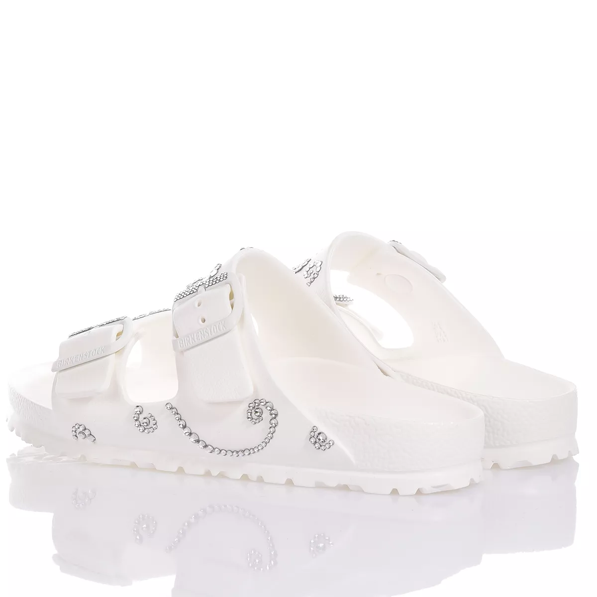 Birkenstock Arizona White Athena Arizona Swarovski