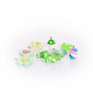 Charms Pack 6 Emerald