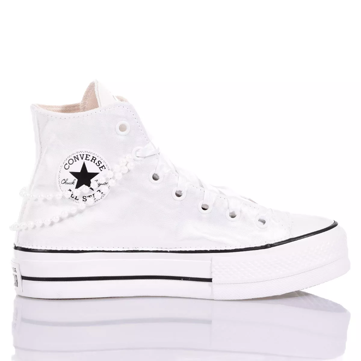 Converse Platform Pearls by Charlotte M. Plateforme Special