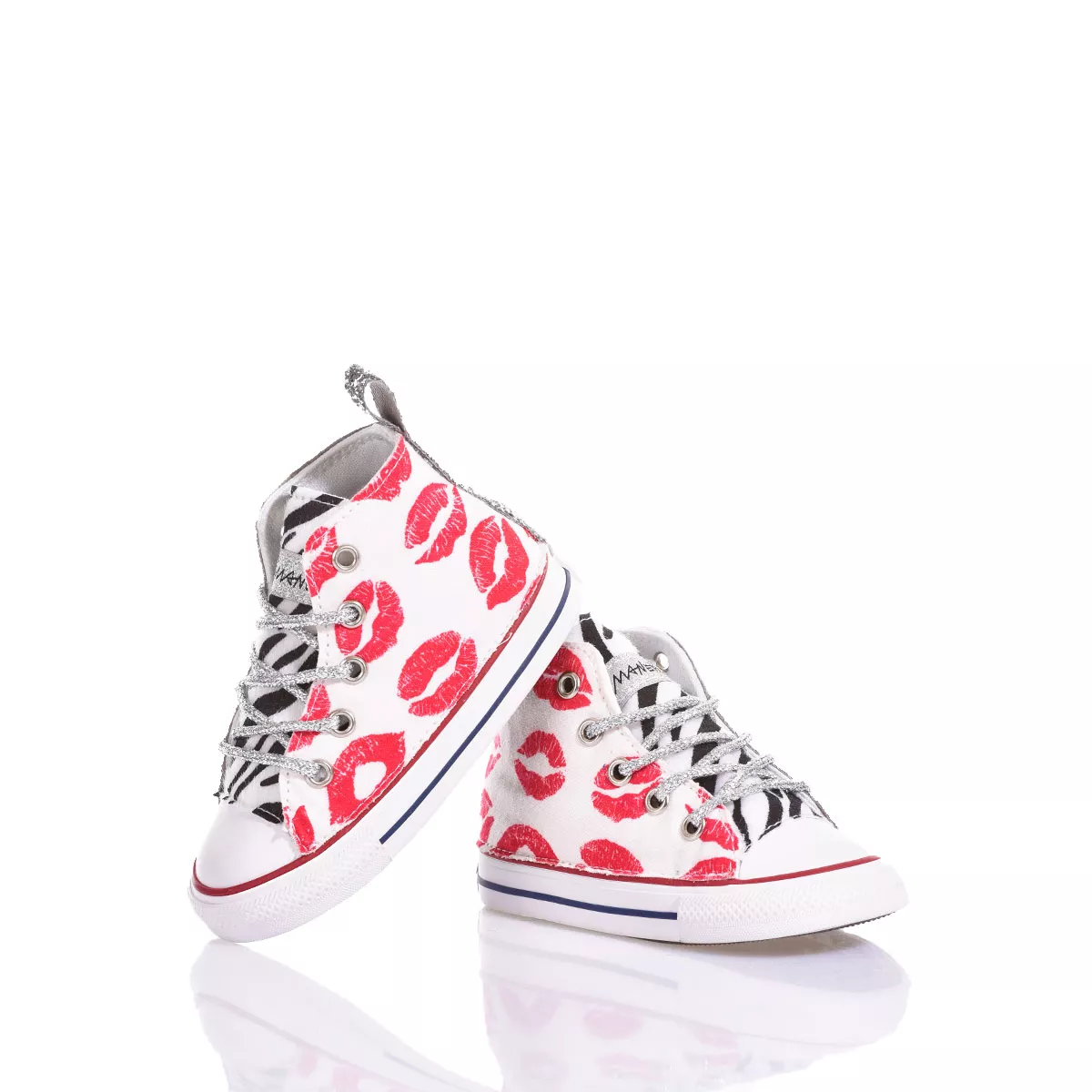 Converse Baby Glitter Kiss Chuck Taylor Hi Animalier, Glitzer, Special