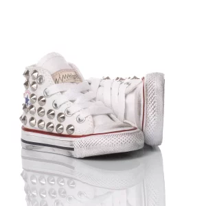 Converse Baby Nieten White