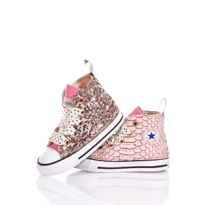 Converse Baby Pink Spark