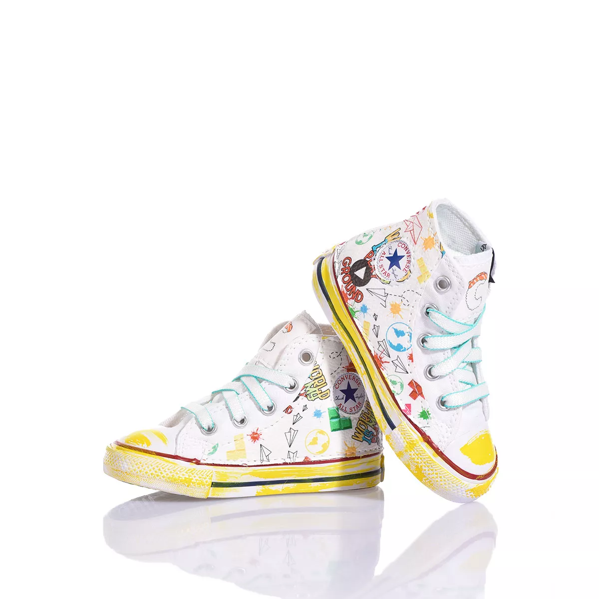 Converse Baby Playground by Alyssa High Top Special