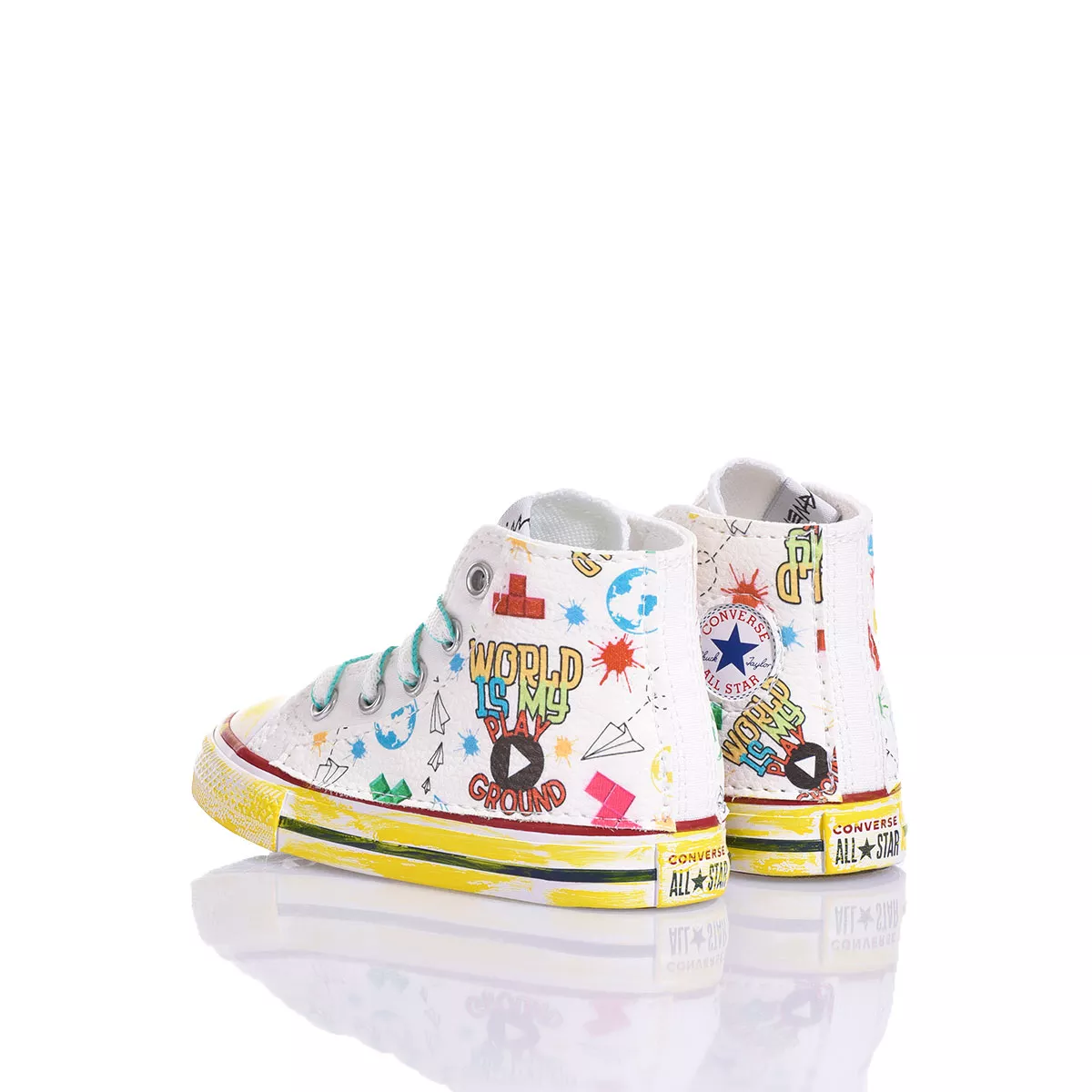 Converse Baby Playground by Alyssa Chuck Taylor High Top Special