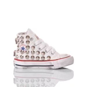 Converse Baby Studs White