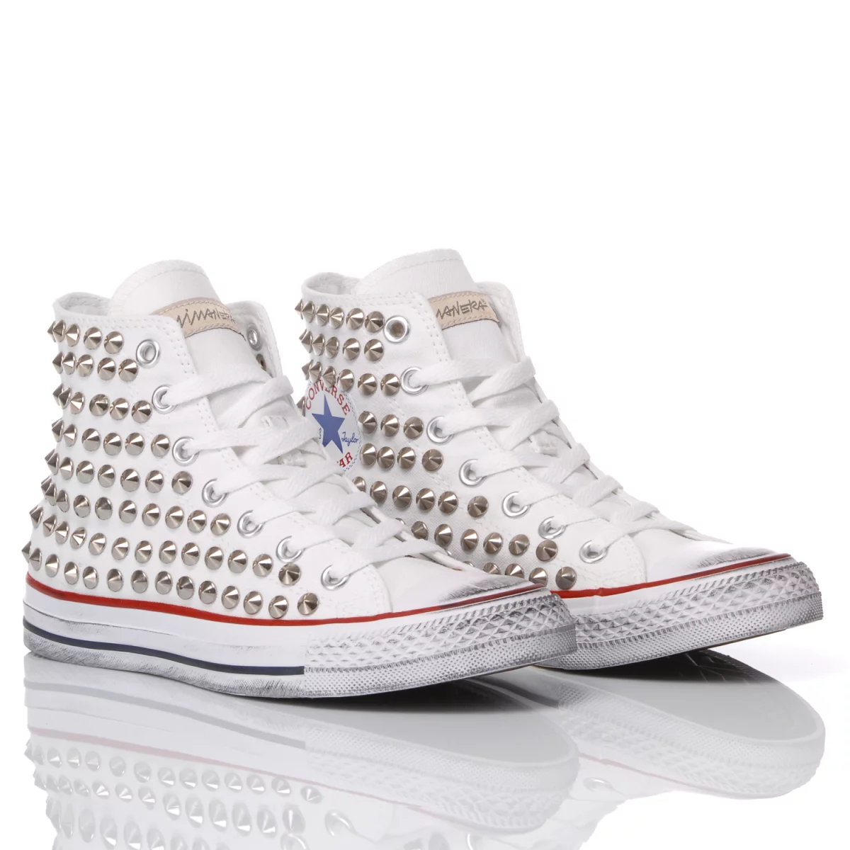 Converse Clous White Chuck taylor Hi Clous