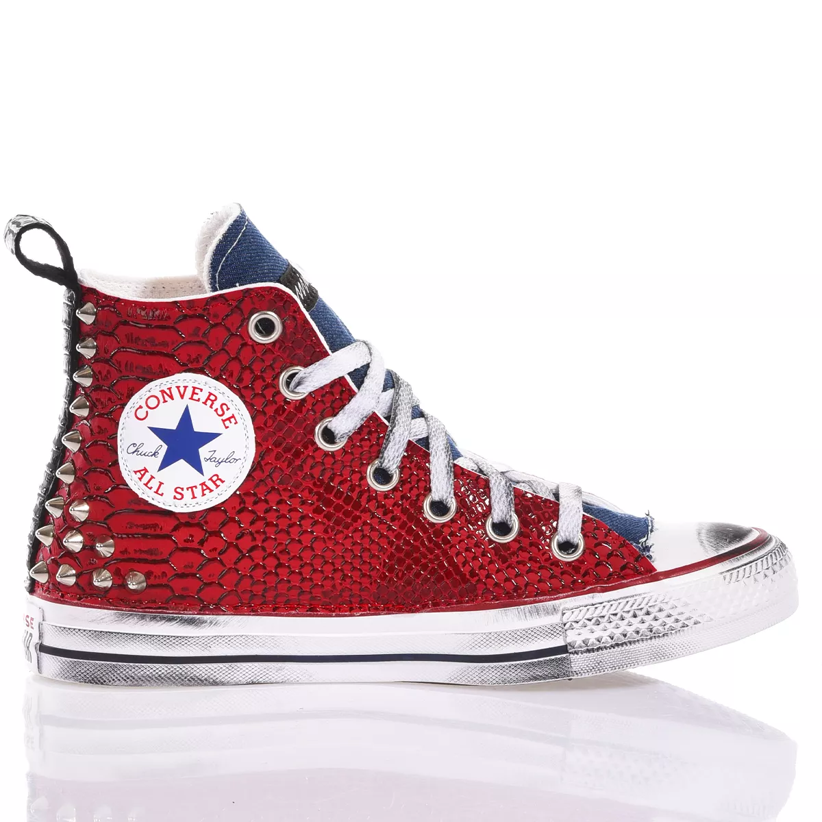 Converse Denim Devil Chuck Taylor Hi Tachuelas, Special