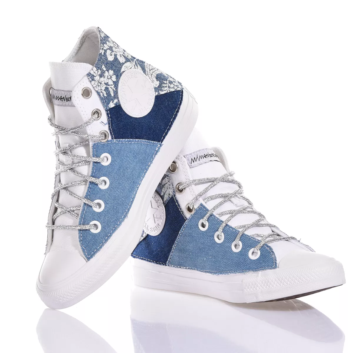 Converse Denim Tris Chuck Taylor Hi Special, Swarovski