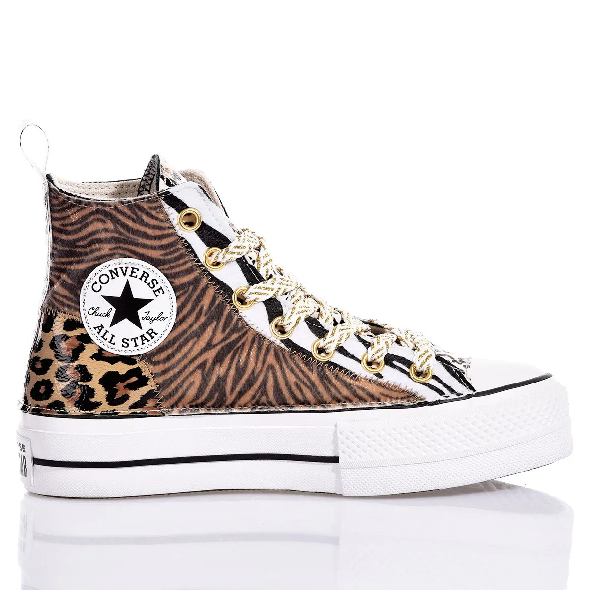 Converse Platform Jungle Mix Plateforme Animalier