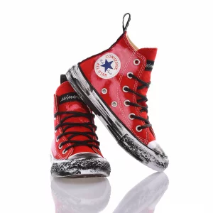 Converse Junior Bleached Red