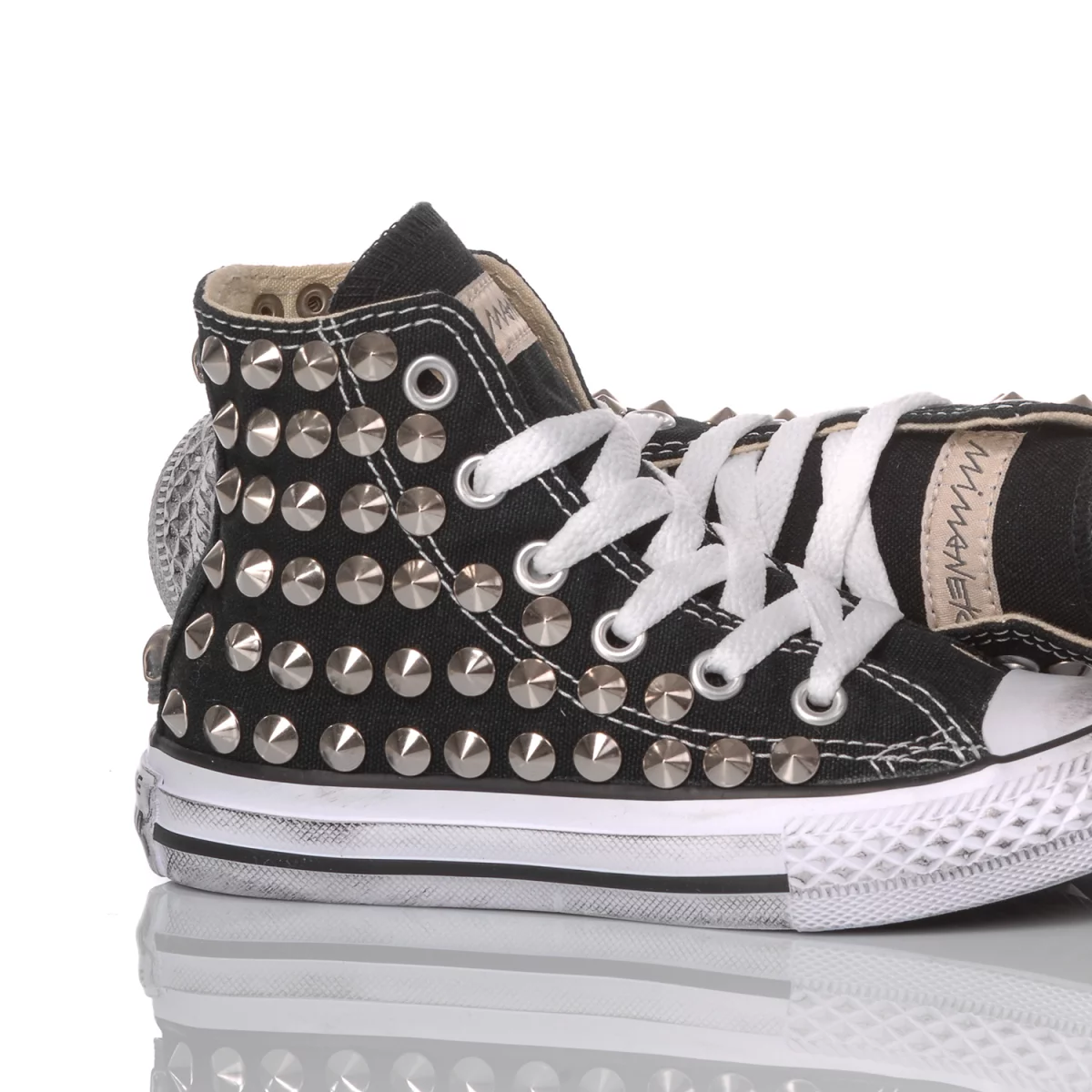 Converse Junior Tachuelas Black Chuck Taylor Hi Tachuelas