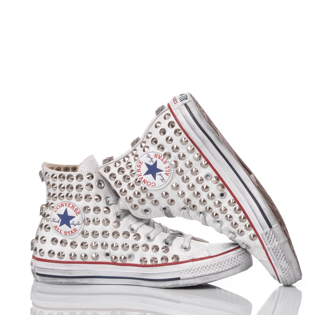 Converse Leather Clous White  