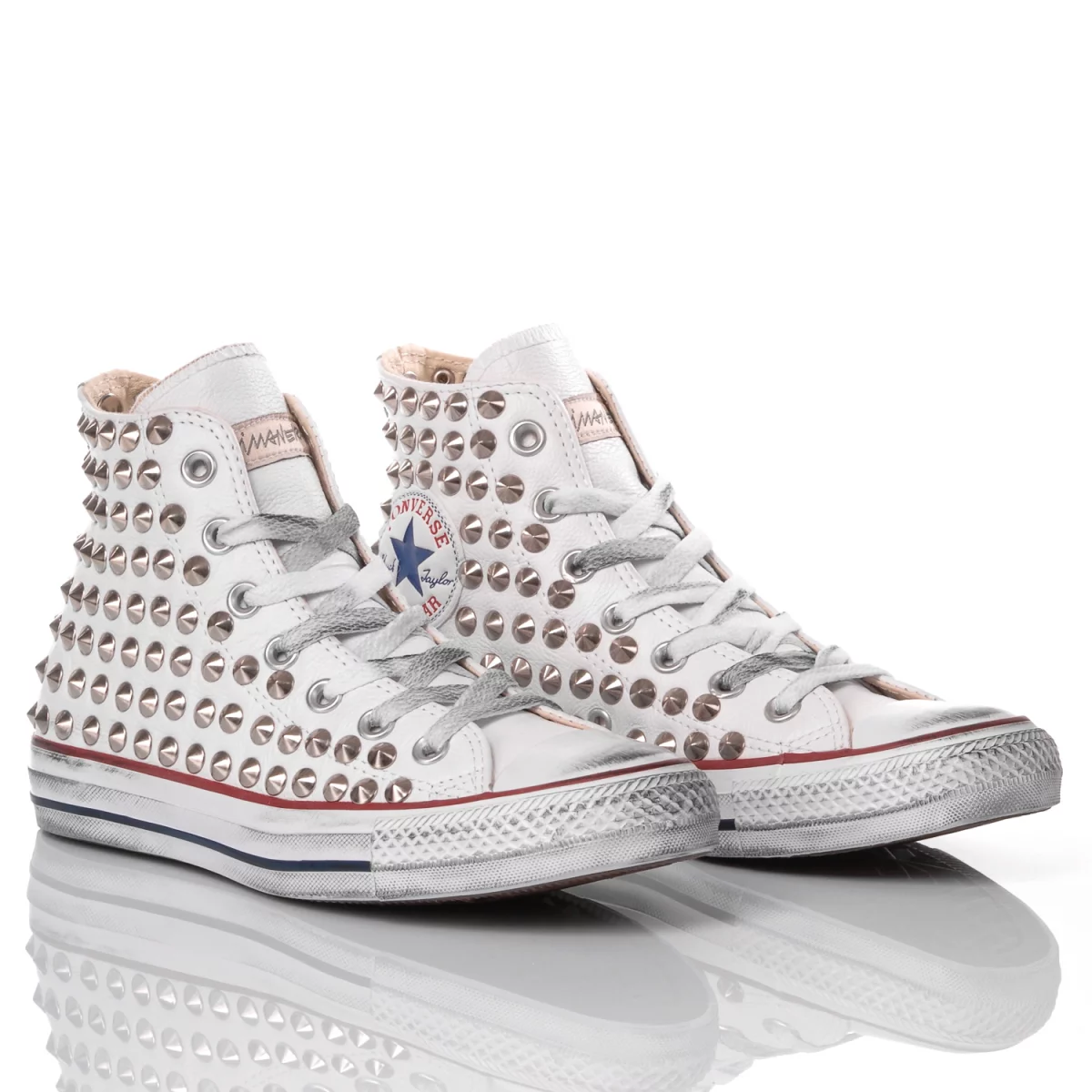 Converse Leather Clous White  