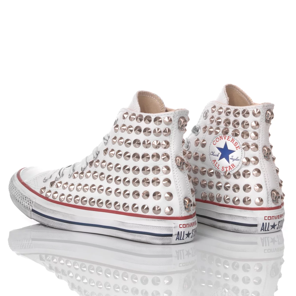 Converse Leather Clous White  