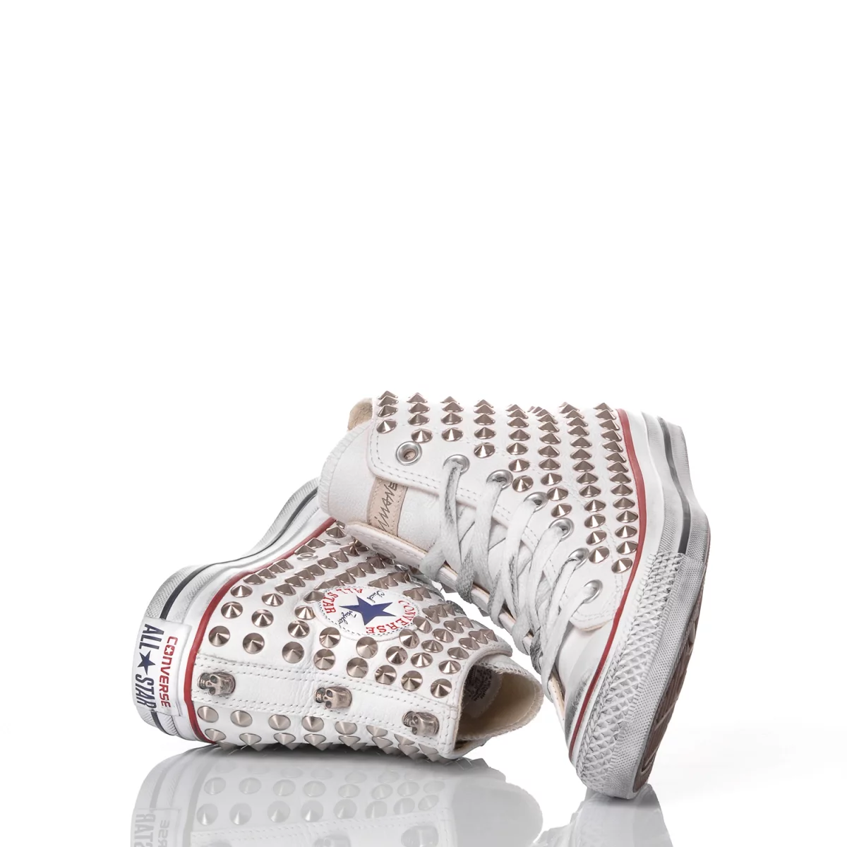 Converse Leather Clous White  