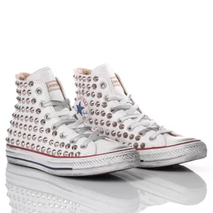 Converse Leather Clous White