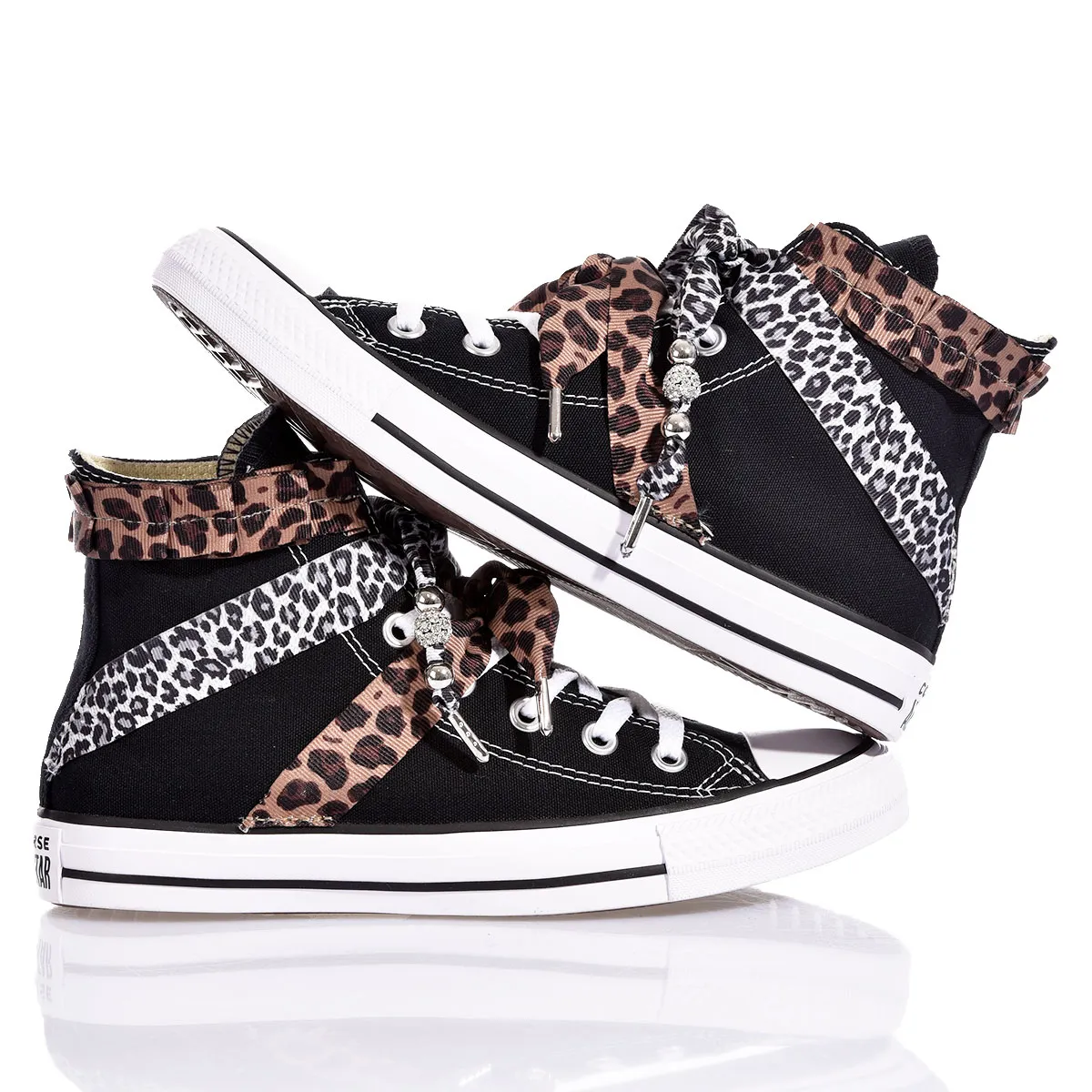 Converse Leo Laces High Top Animalier