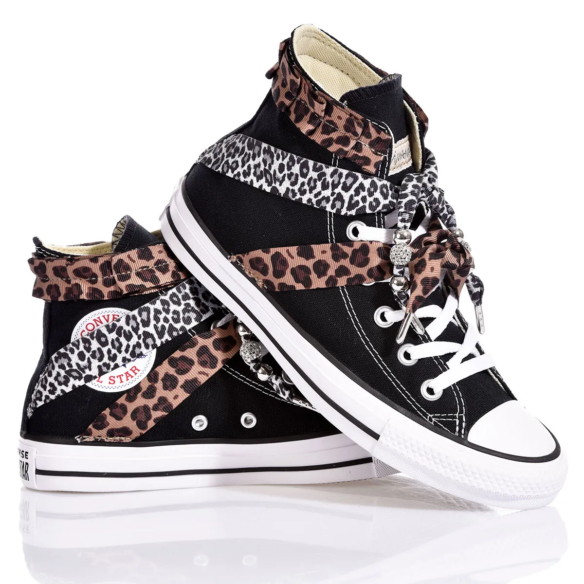 Converse Leo Laces High Top Animalier