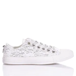 Converse Ox Glamour White