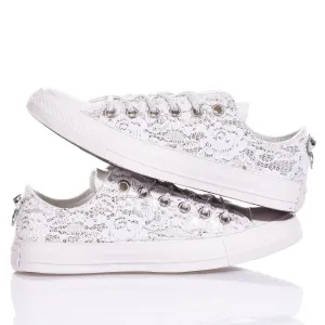 Converse Ox Glamour White