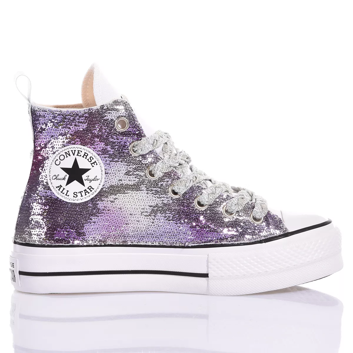 Converse Platform Cold Gleam Plateforme Paillettes, Special