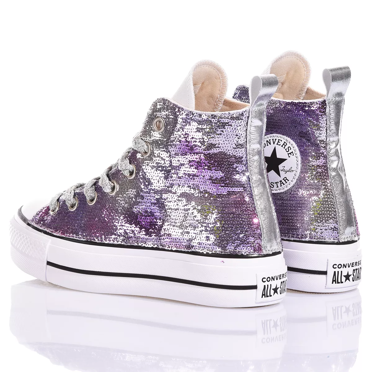 Converse Platform Cold Gleam Plataforma Glitter, Special