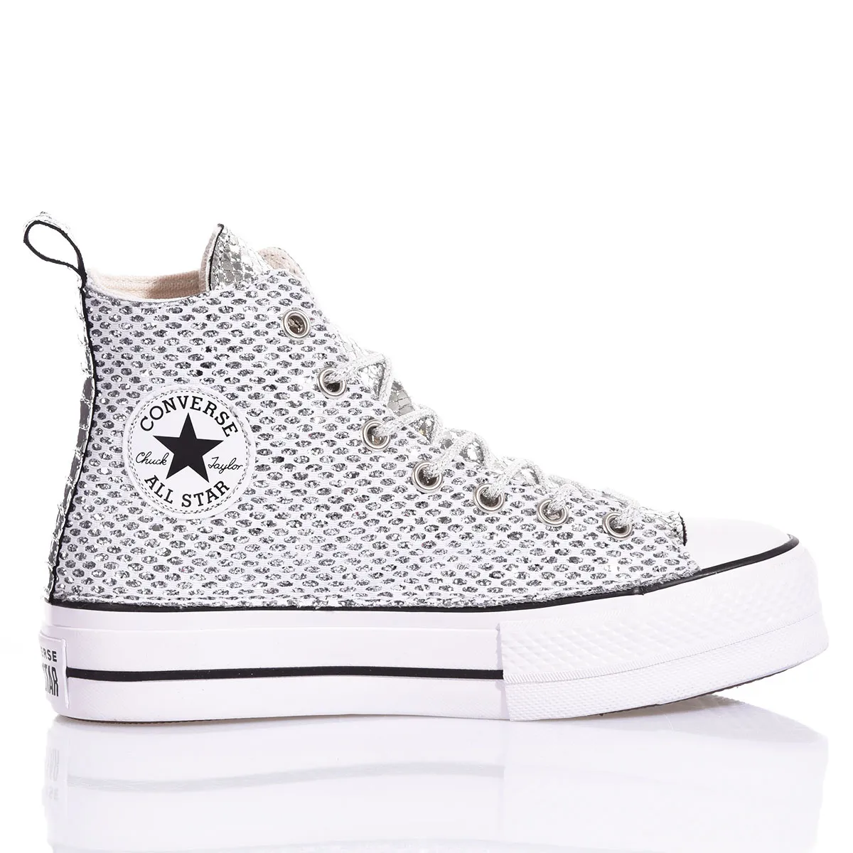 Converse Platform Denim Camo High Top Animalier