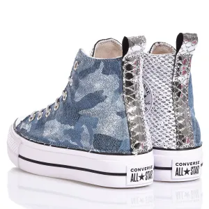 Converse Platform Denim Camo