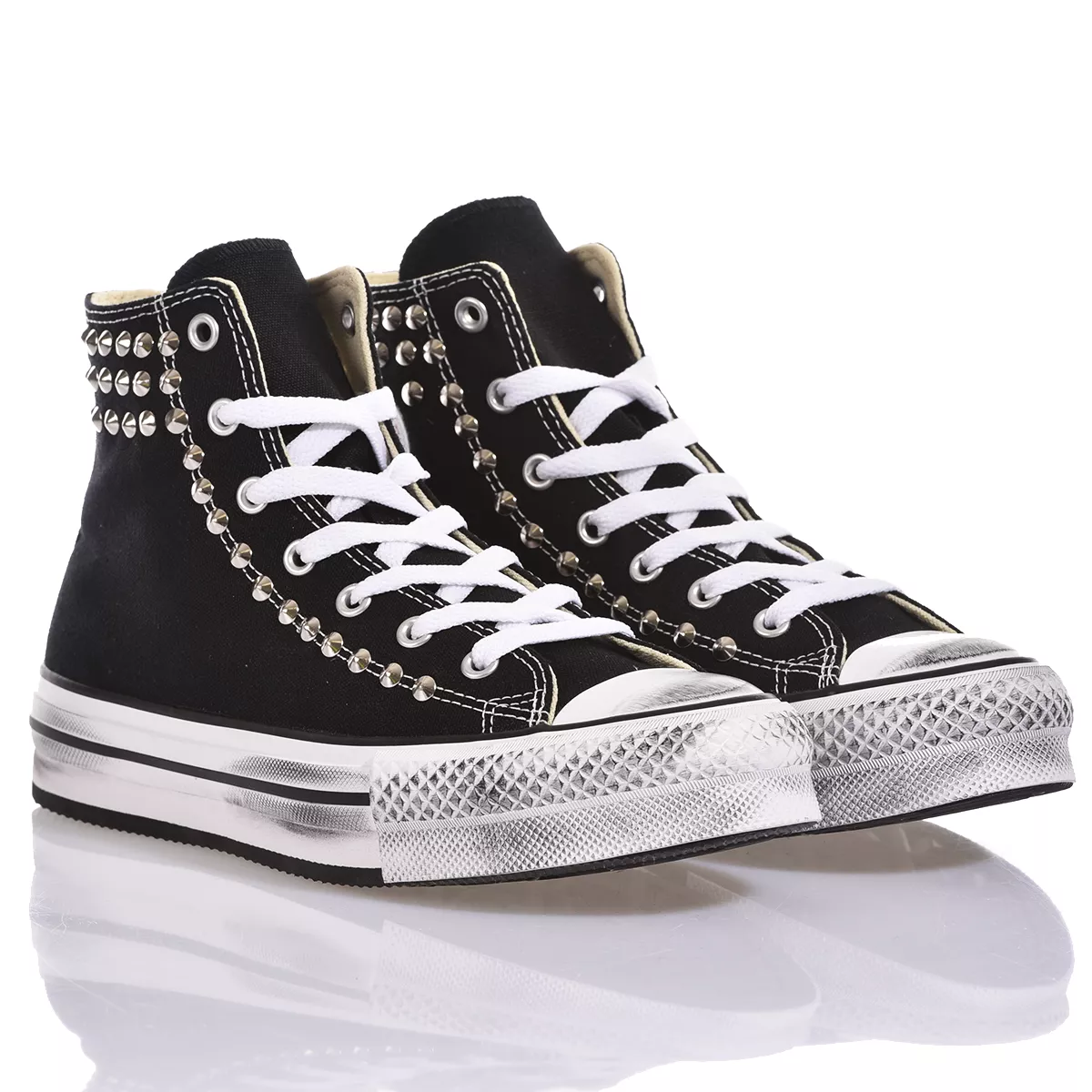 Converse Platform Eva Black Studs  