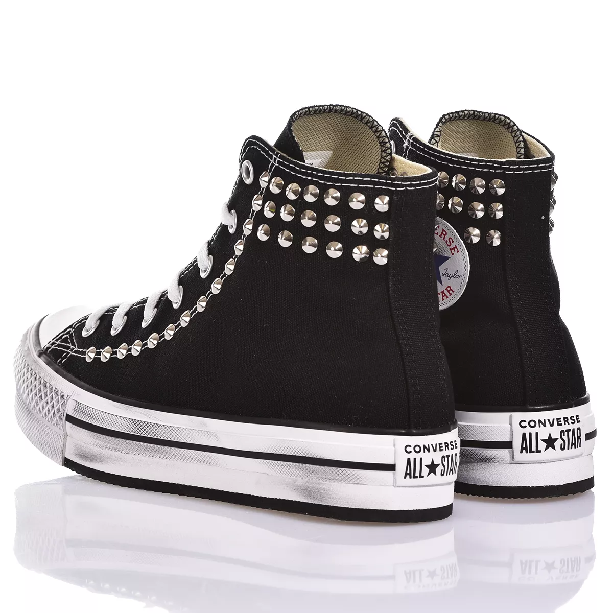 Converse Platform Eva Black Studs  