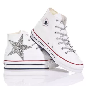 Converse Platform Eva White Stars