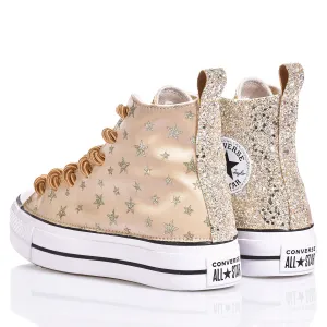 Converse Platform Glitter Star