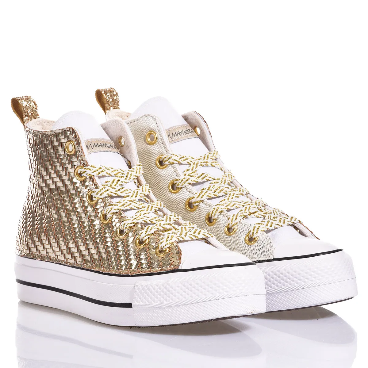 Converse Platform Gold Braid Plataforma 