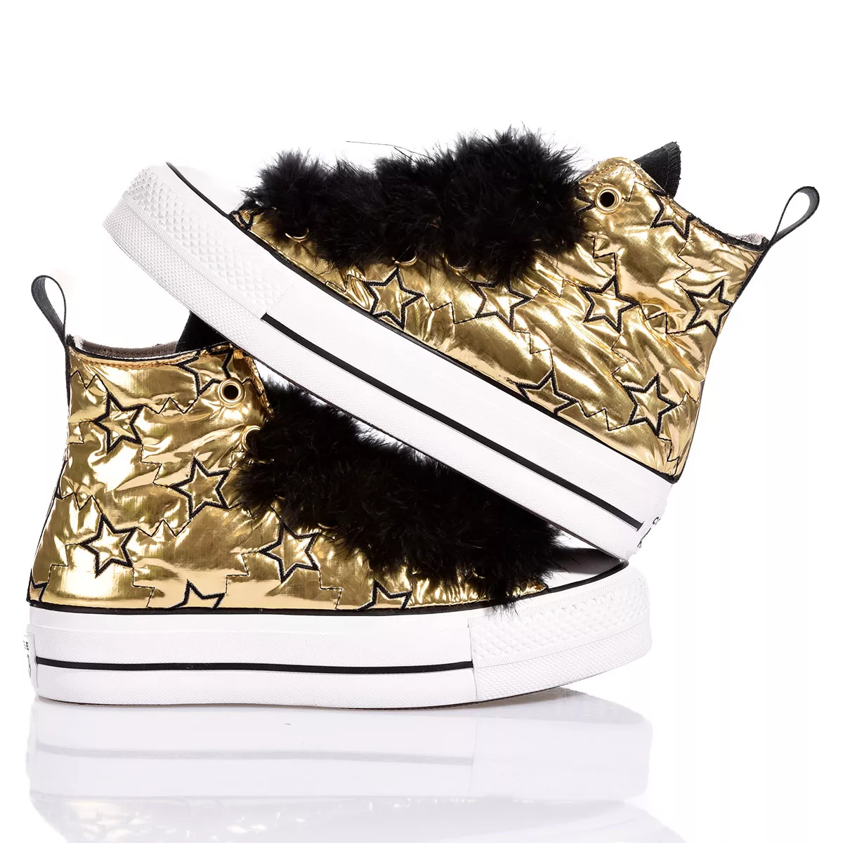 Converse Platform Gold Star Plateau Special