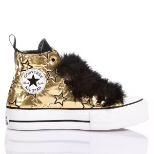 Converse Platform Gold Star