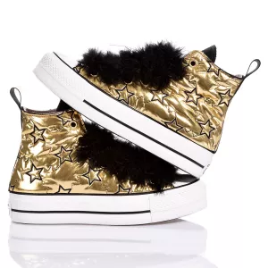 Converse Platform Gold Star