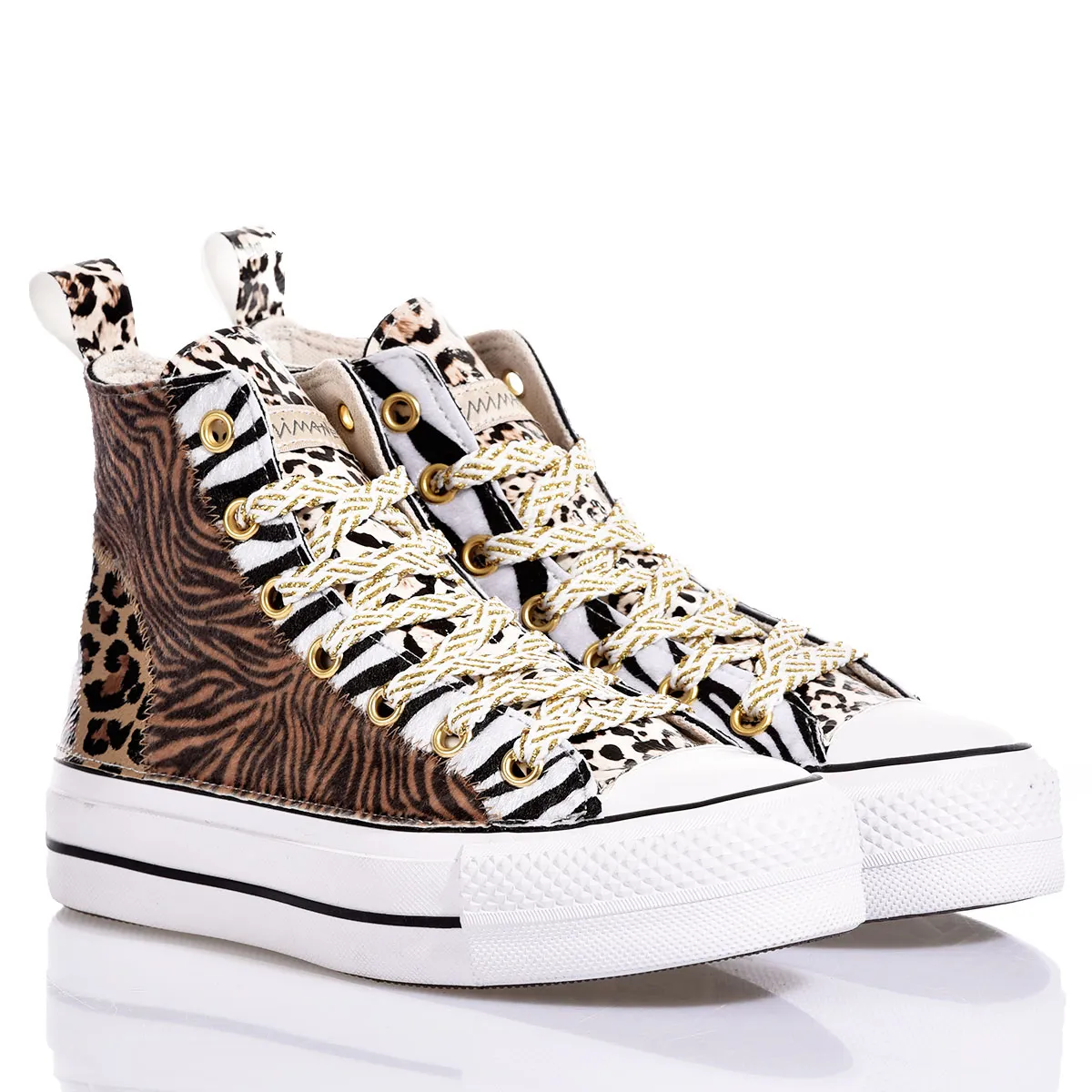 Converse Platform Jungle Mix Plateforme Animalier