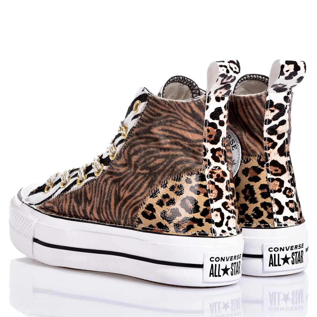 Converse Platform Jungle Mix Plateforme Animalier