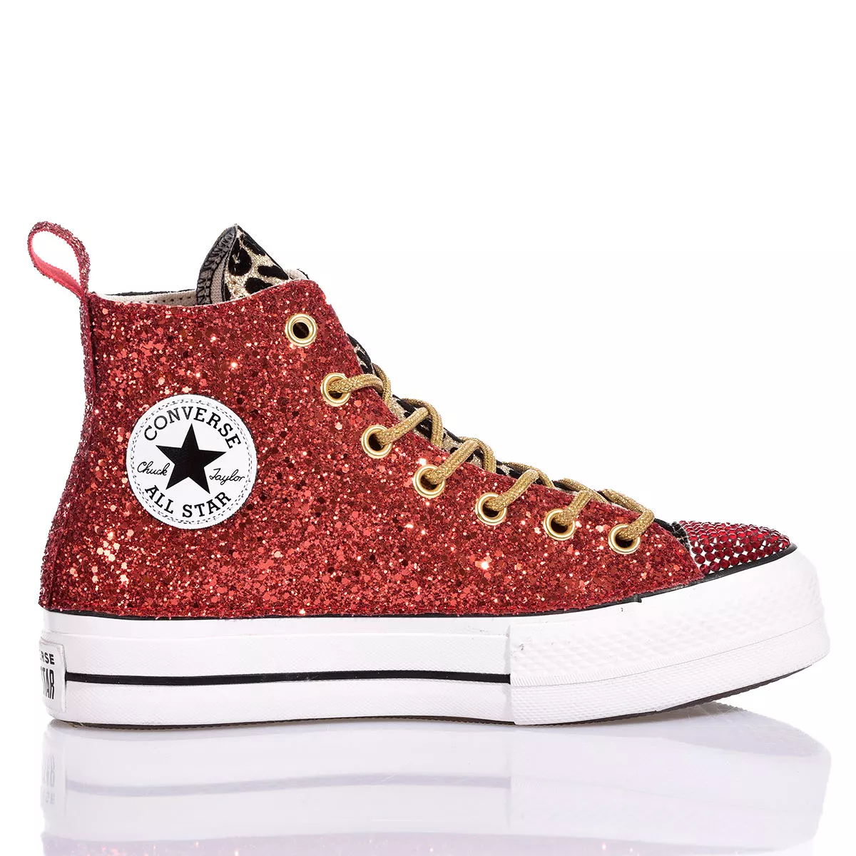 Converse Platform Red Kilt  