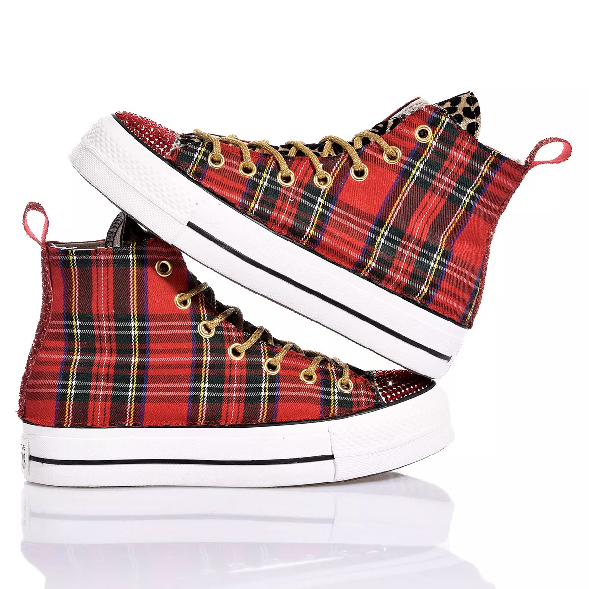 Converse Platform Red Kilt  