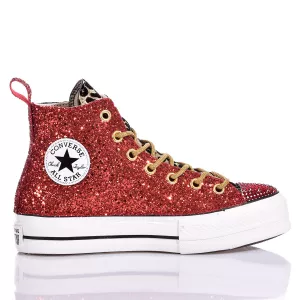 Converse Platform Red Kilt