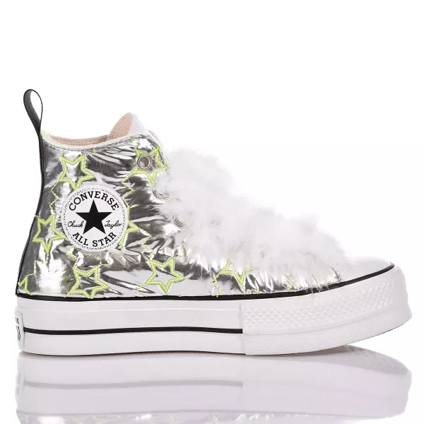 Converse Platform Silver Star converse