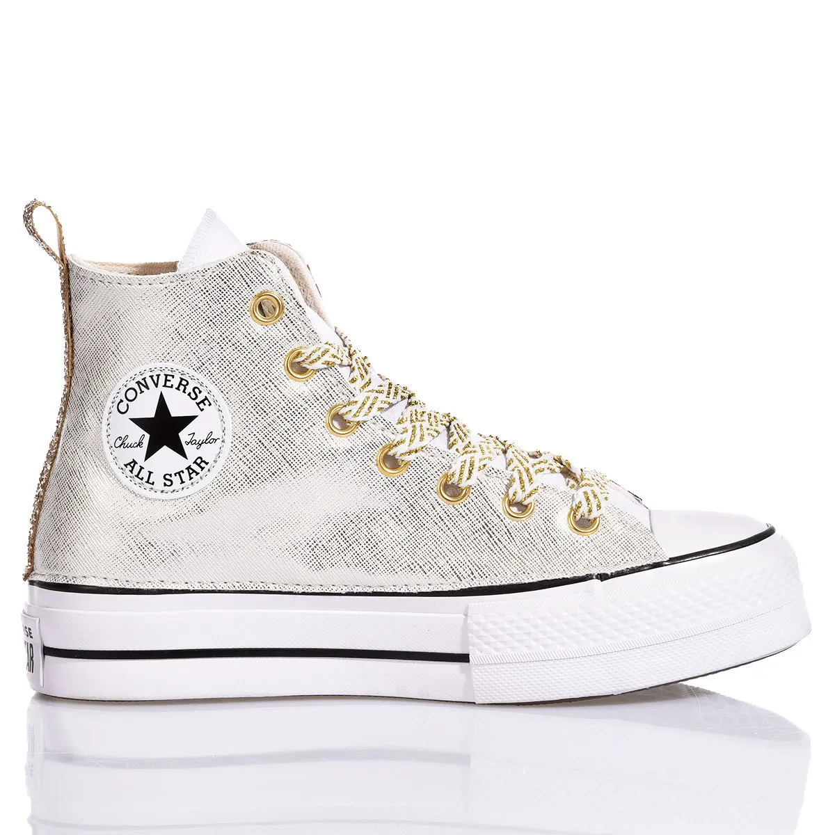 Converse Platform Gold Braid Plataforma 