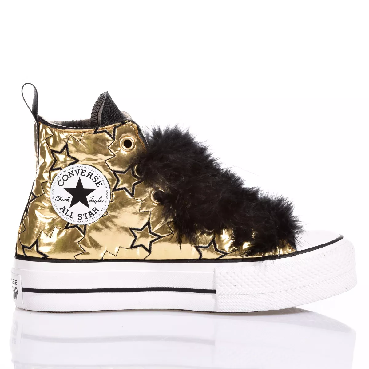 Converse Platform Gold Star Plateforme Special