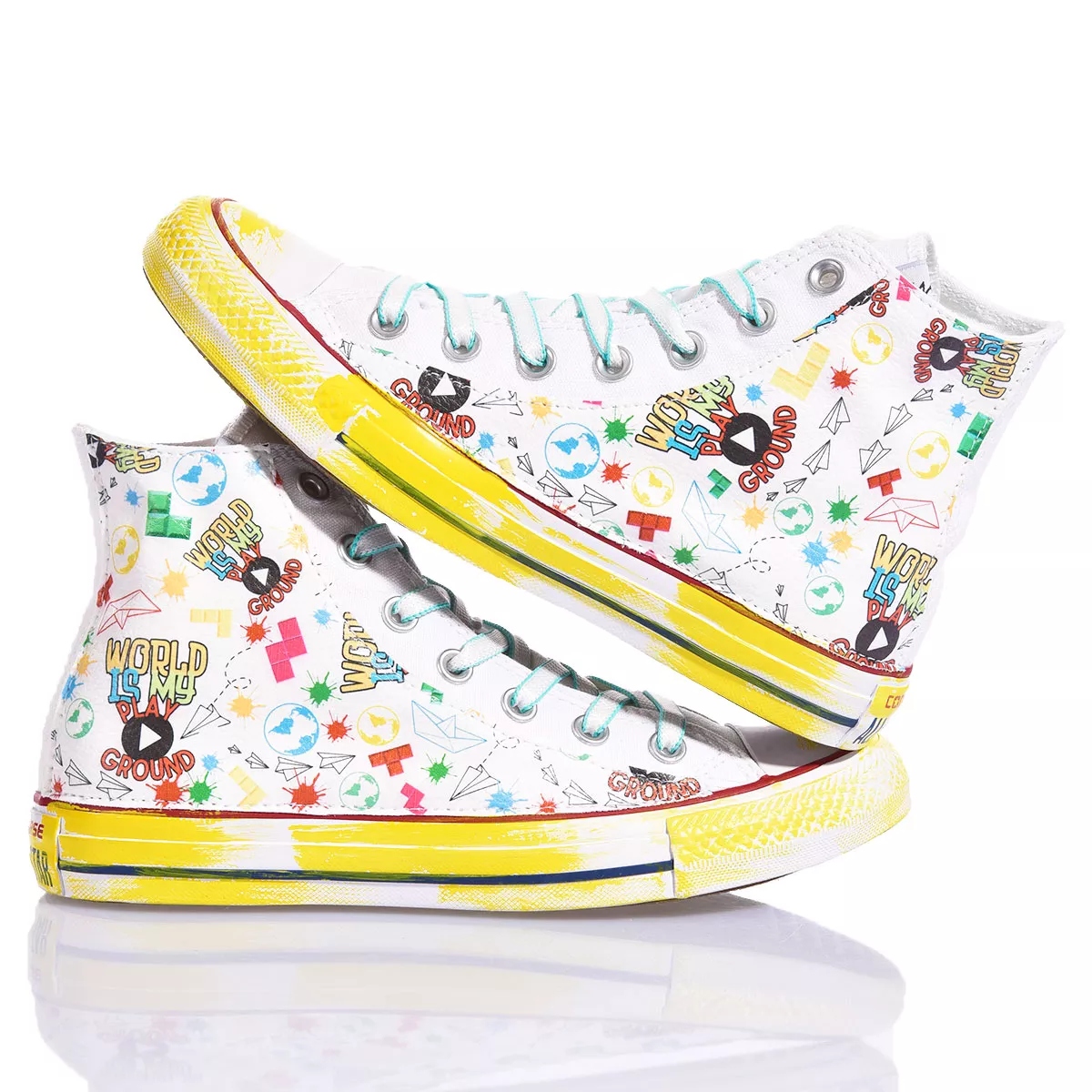 Converse Playground by Alyssa Chuck taylor Hi Special