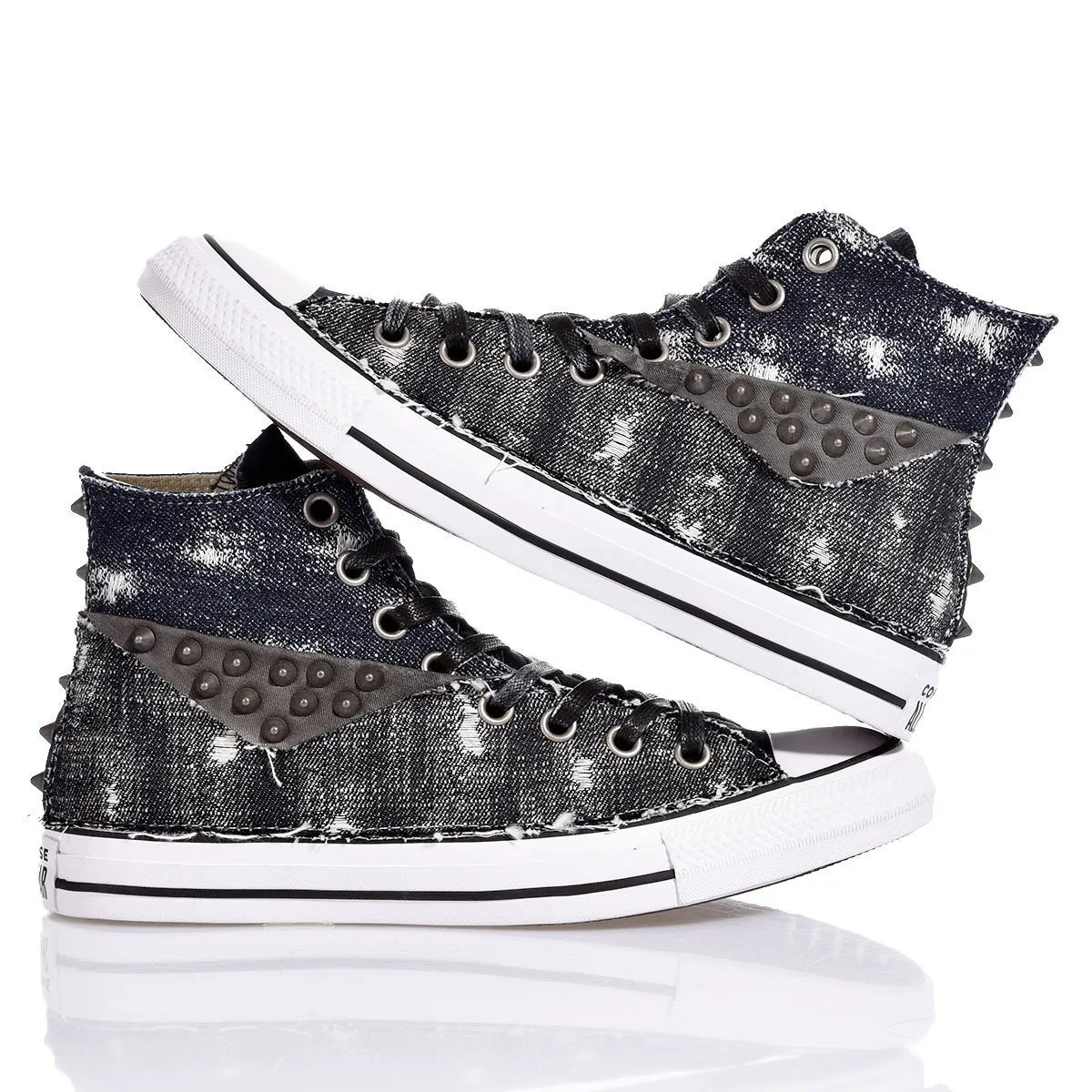 Converse Rip Denim Chuck Taylor Hi Studs