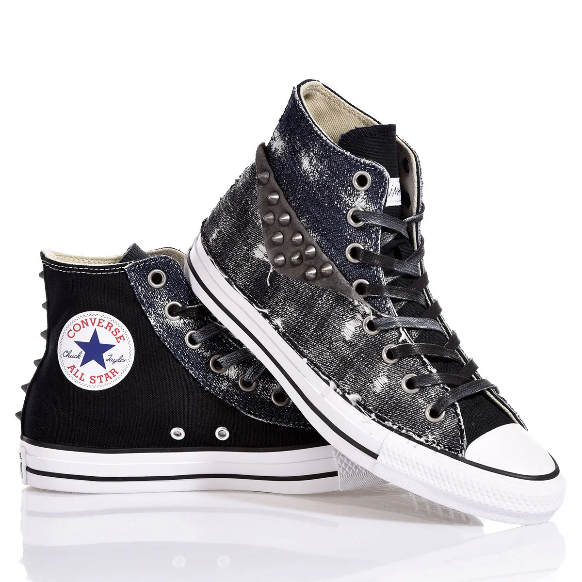 Converse Rip Denim Chuck Taylor Hi Studs