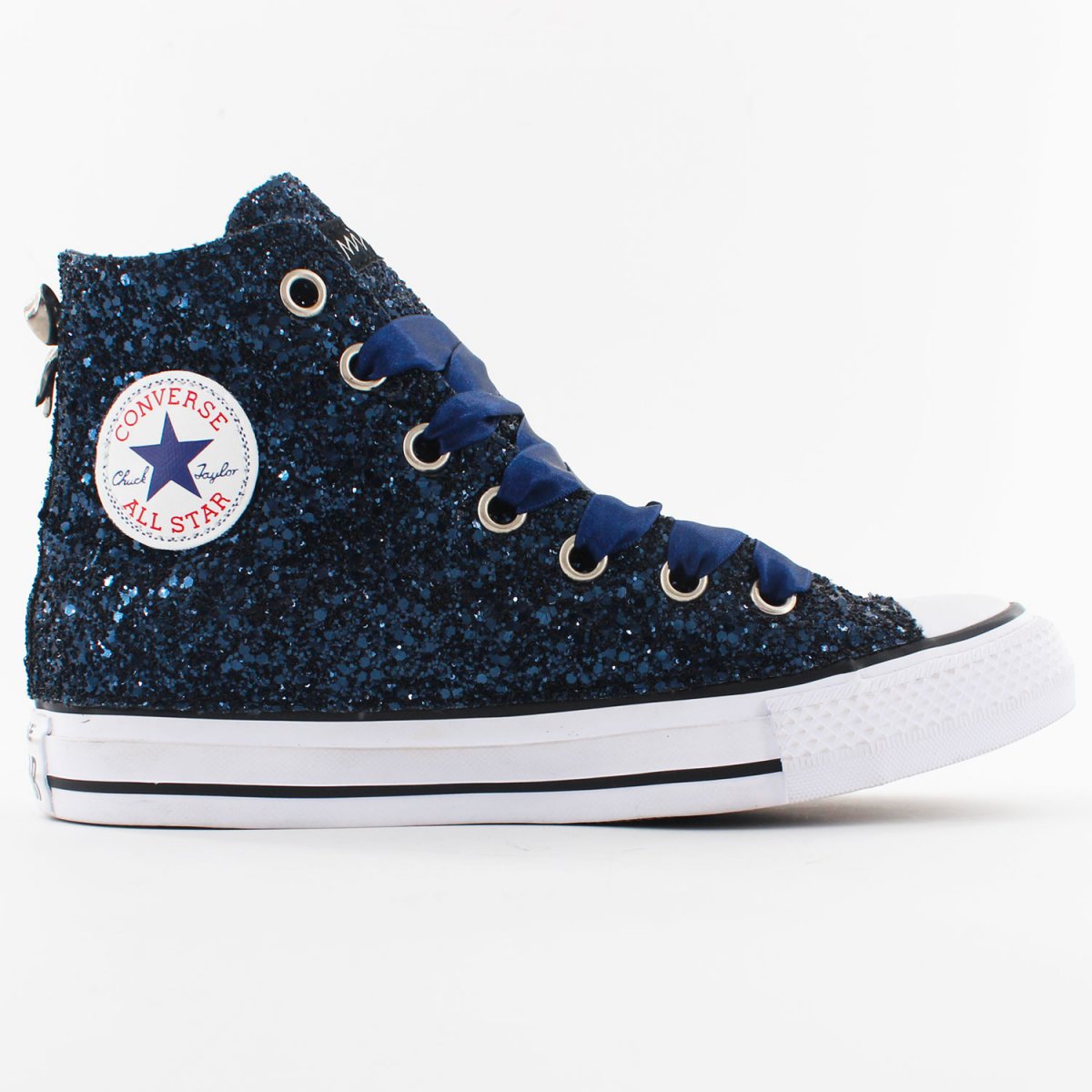 converse glitterate blu