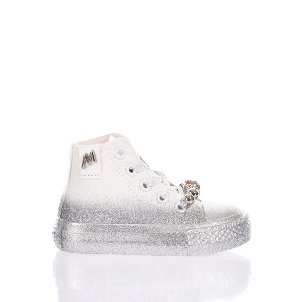 Mimanera Airlines Baby Silver Glittery mimanera