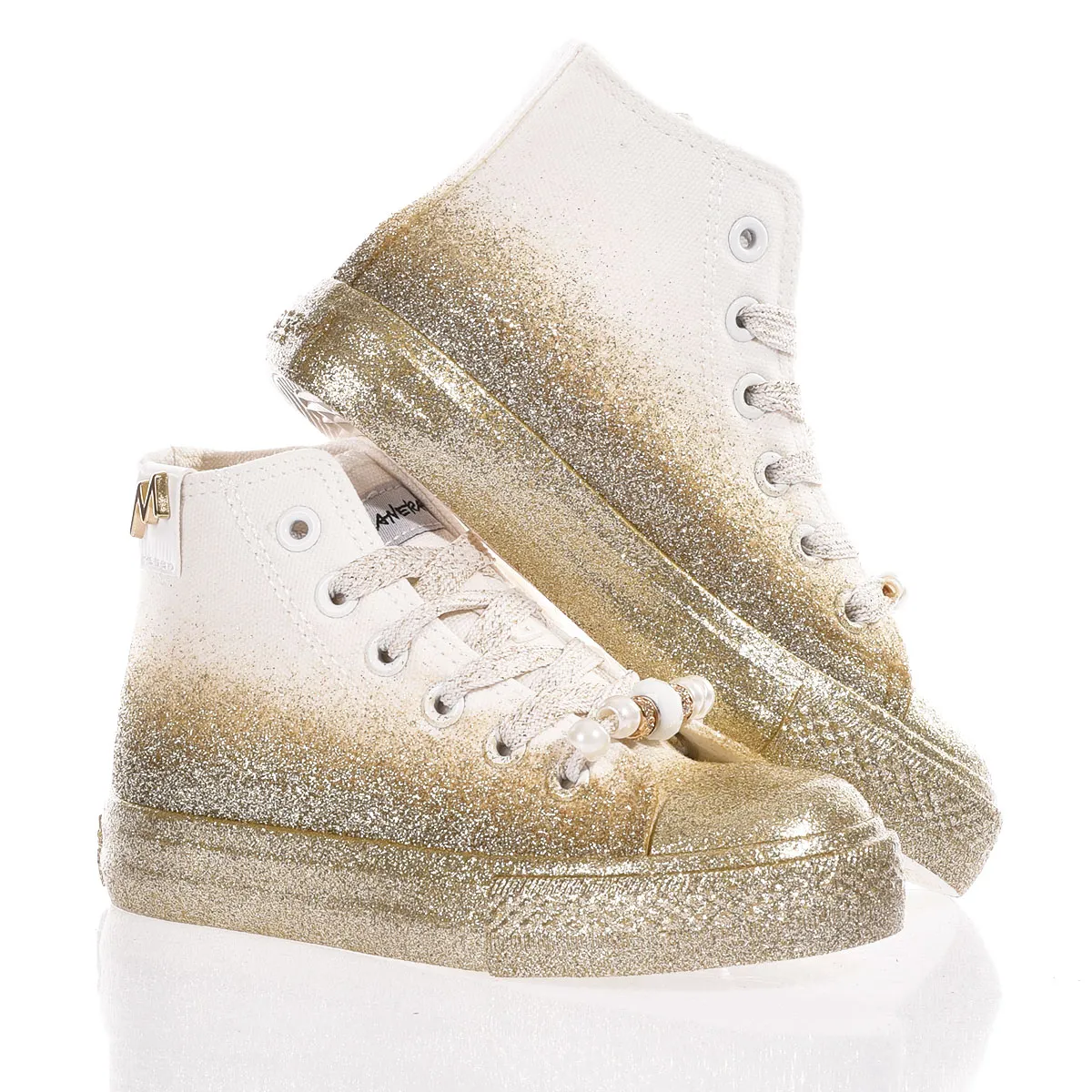 Mimanera Airlines Junior Gold Glittery Airlines Glitter